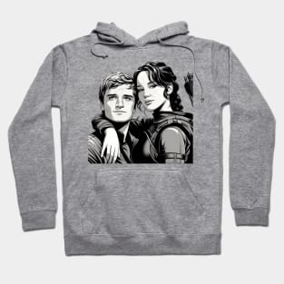 The Couple on Fire Hoodie